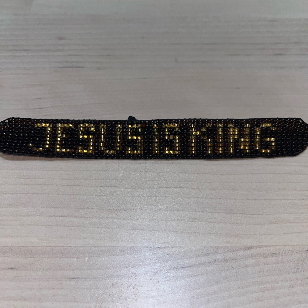 #JesusIsKing bracelets
